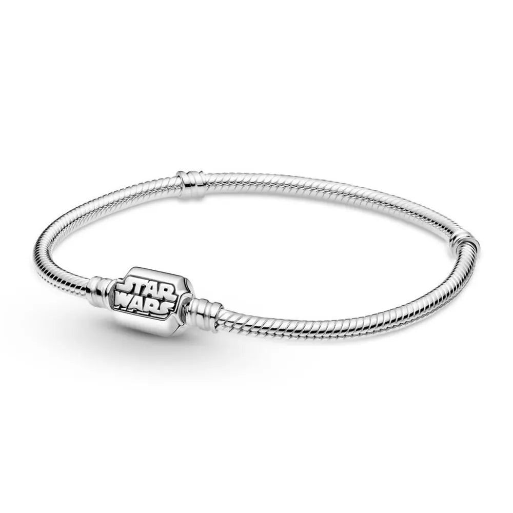 925 Silver Moments Heart Padlock Clasp Snake Chain Bracelet Family Tree You Are Loved Anniversary Gifts Valentines Day Diy