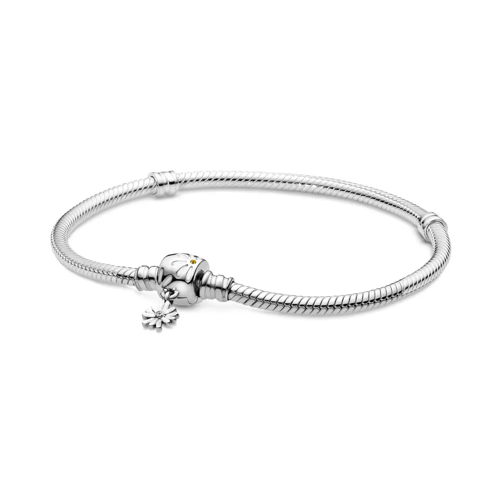 925 Silver Moments Heart Padlock Clasp Snake Chain Bracelet Family Tree You Are Loved Anniversary Gifts Valentines Day Diy
