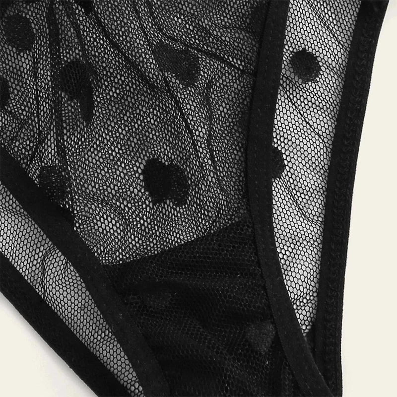 Women Sexy Lingerie Lace Hollow Bodysuits Sexy Open Crotch Underwear Deep V Neck Erotic Lingerie Teddy G-String Thong Sleepwear