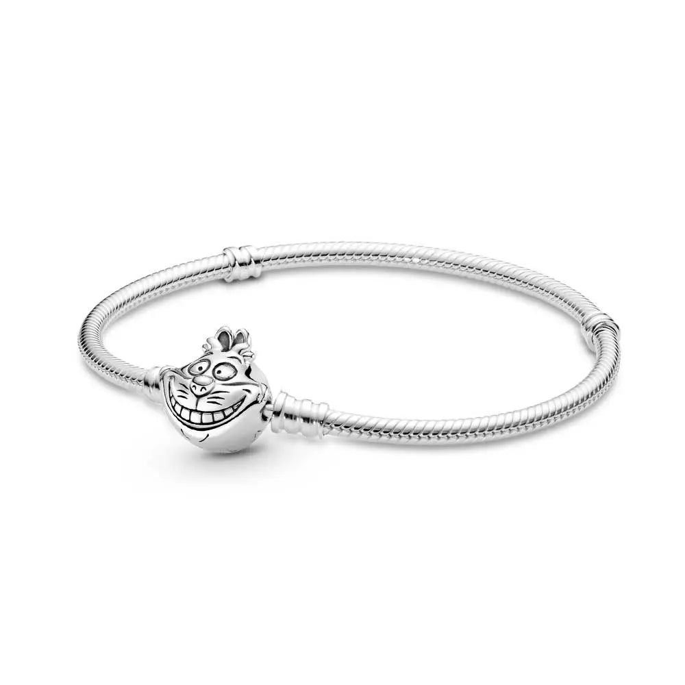 925 Silver Moments Heart Padlock Clasp Snake Chain Bracelet Family Tree You Are Loved Anniversary Gifts Valentines Day Diy