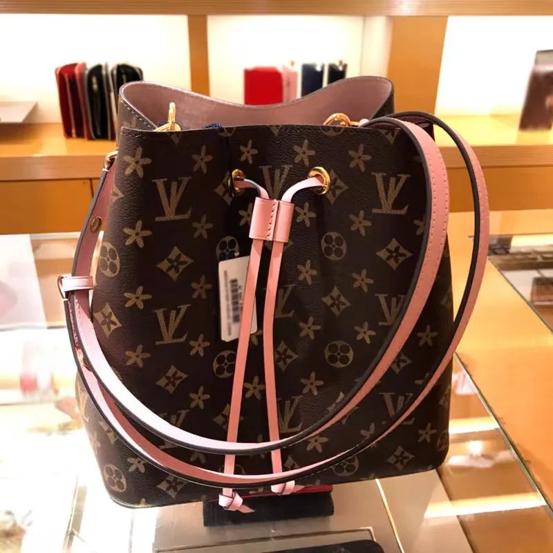 10A luxurys designers fashion Shoulder bags high Quality Bucket Handbags Ladies crossbody flower Purses Women Drawstring bag Letter Leather Clutch Handbag purse