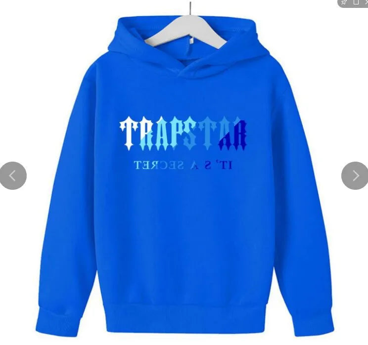 Tracksuit TRAPSTAR Kids designer clothes Sets Baby Printed Sweatshirt Multicolors Warm Two Pieces set Hoodie Coat Pants Clothing Fasion Boys e6Ha# 1