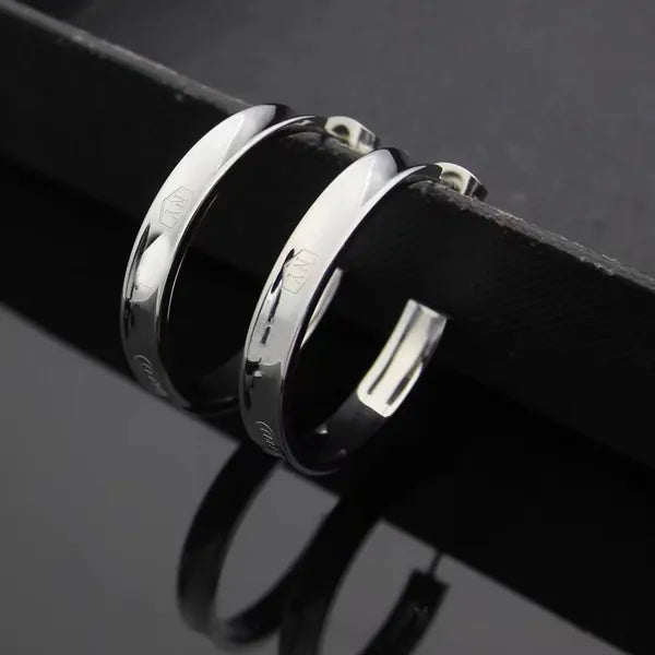 Cute Size Luxury Designer Women Fashion Stud Stainless Steel Lover Gifts High Polish Engagement Earrings Wholesale