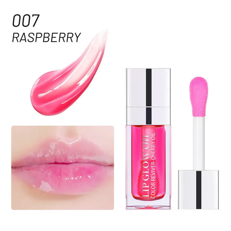DIY makeup lip oil lipgloss Cherry Inused plumping Color-awakening Nutritious Glossy Moisturizer Transparent glossier Ibcccndc luxury make up lip gloss