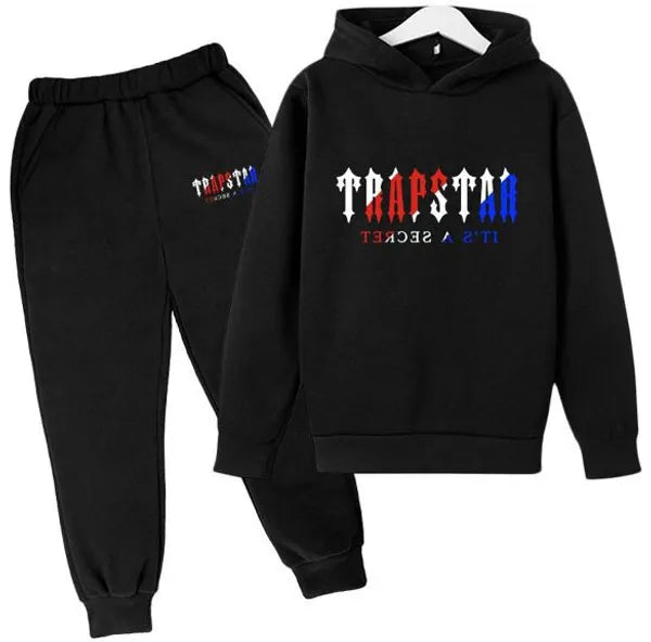 Tracksuit TRAPSTAR Kids designer clothes Sets Baby Printed Sweatshirt Multicolors Warm Two Pieces set Hoodie Coat Pants Clothing Fasion Boys e6Ha# 1