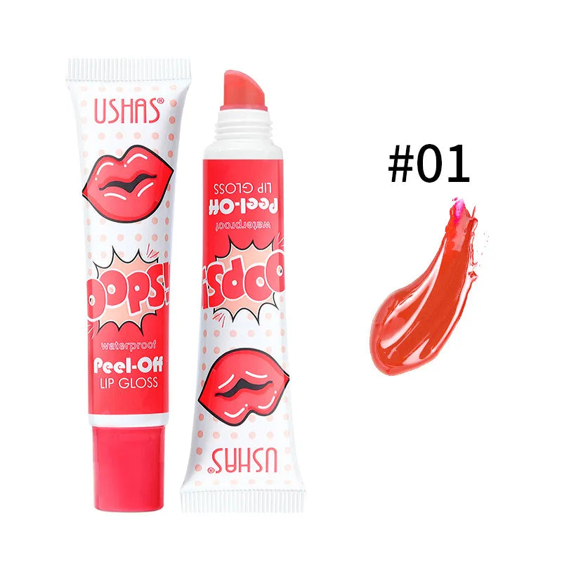Lipstick Romantic Tearing Type Lip Gloss Long Lasting Tattoo Makeup Lips Tint Sexy Lipsticks Makeup
