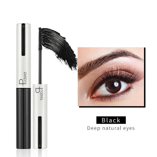 Pudaier Rainbow Colorful Mascara Professional Eyes Makeup Waterproof Easy Remove Punk Blue White Red Black Purple Lengthen Eyelashes Color Mascara