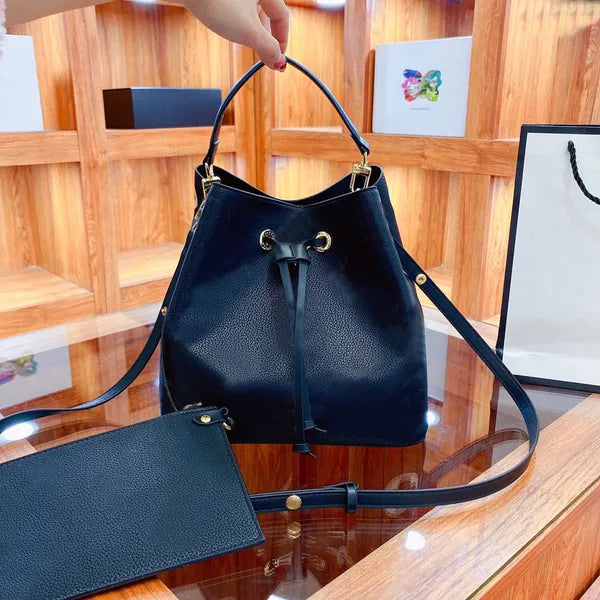 10A luxurys designers fashion Shoulder bags high Quality Bucket Handbags Ladies crossbody flower Purses Women Drawstring bag Letter Leather Clutch Handbag purse