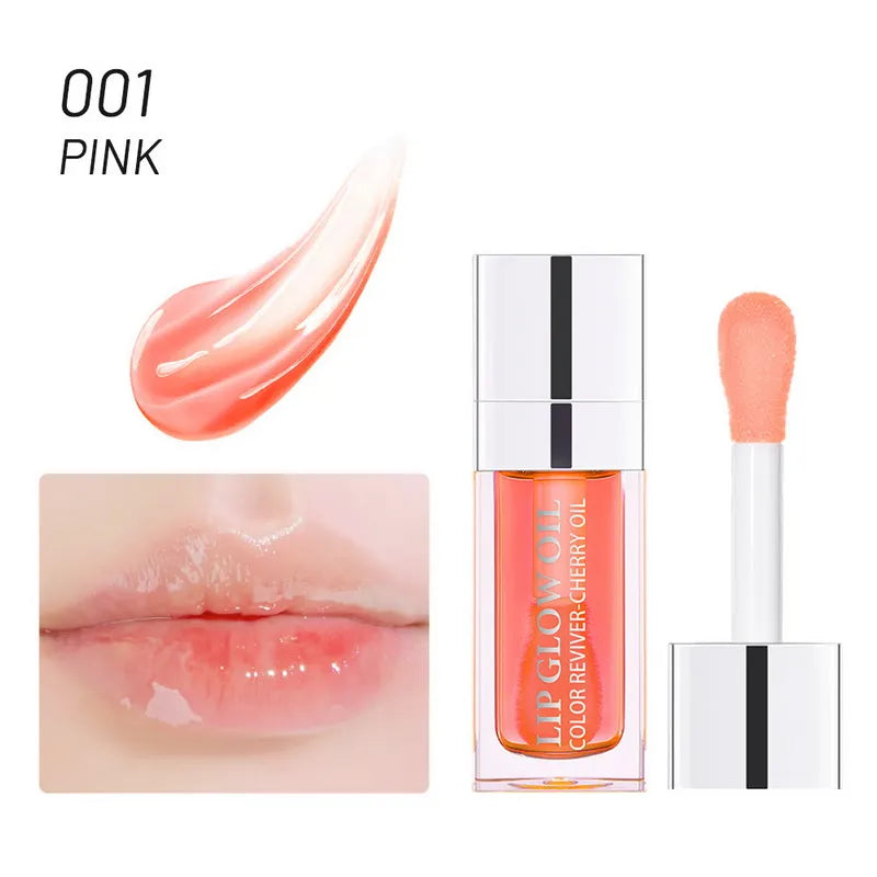 DIY makeup lip oil lipgloss Cherry Inused plumping Color-awakening Nutritious Glossy Moisturizer Transparent glossier Ibcccndc luxury make up lip gloss