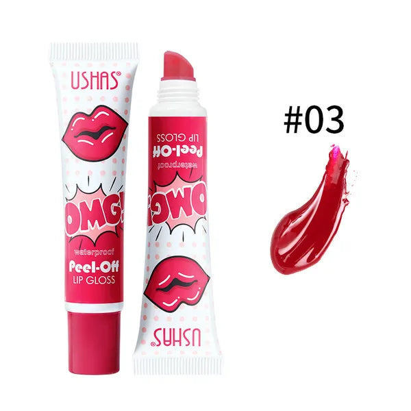 Lipstick Romantic Tearing Type Lip Gloss Long Lasting Tattoo Makeup Lips Tint Sexy Lipsticks Makeup