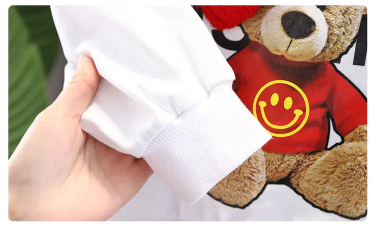 Baby Girls Boys Clothing Sets Children Casual Clothes Spring Kids Vacation Outfits Fall Cartoon Long Sleeve T Shirt Pants