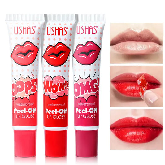 Lipstick Romantic Tearing Type Lip Gloss Long Lasting Tattoo Makeup Lips Tint Sexy Lipsticks Makeup